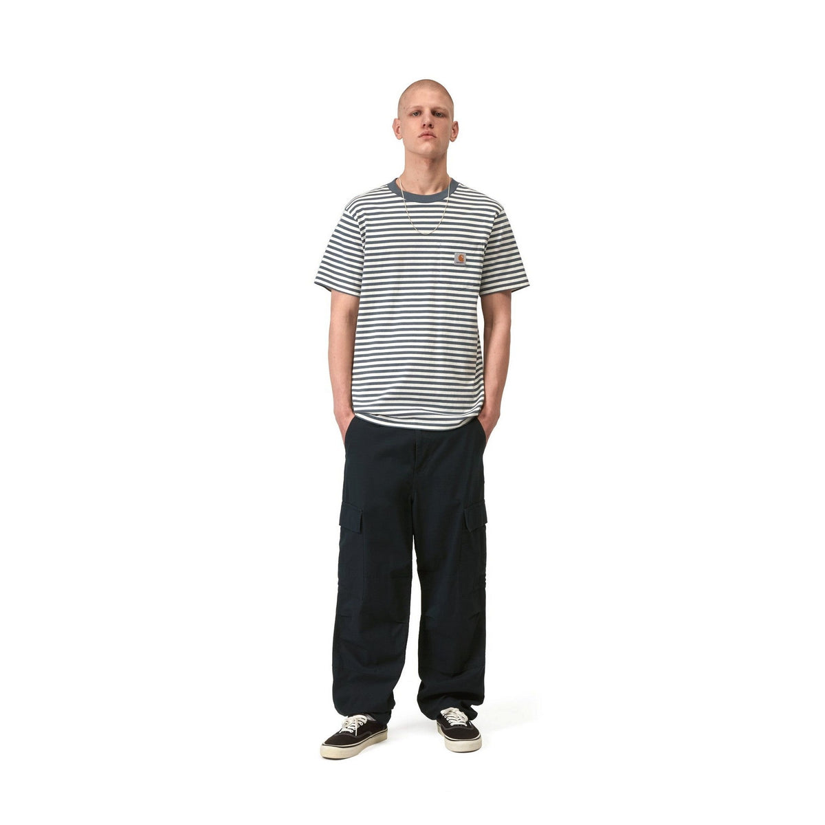 Carhartt WIP Regular Cargo Pant Deep Night, Rinsed