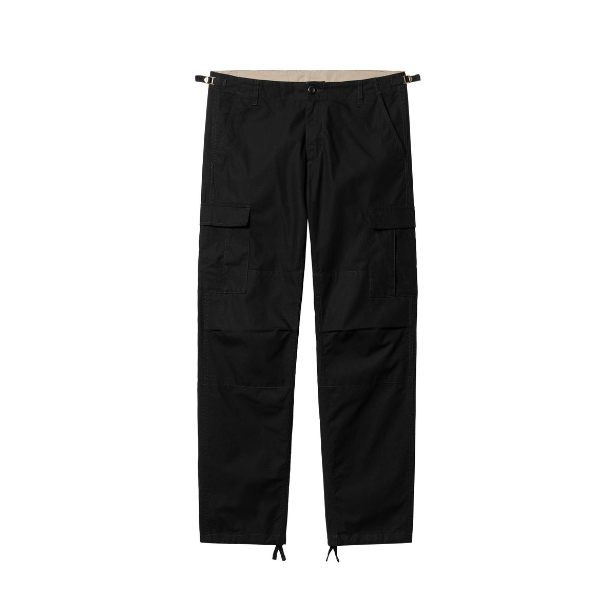 Carhartt WIP Aviation Pant Black, Rinsed
