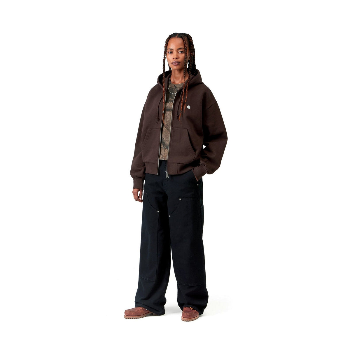 Carhartt WIP Women's Hooded Casey Jacket Palisander / Silver