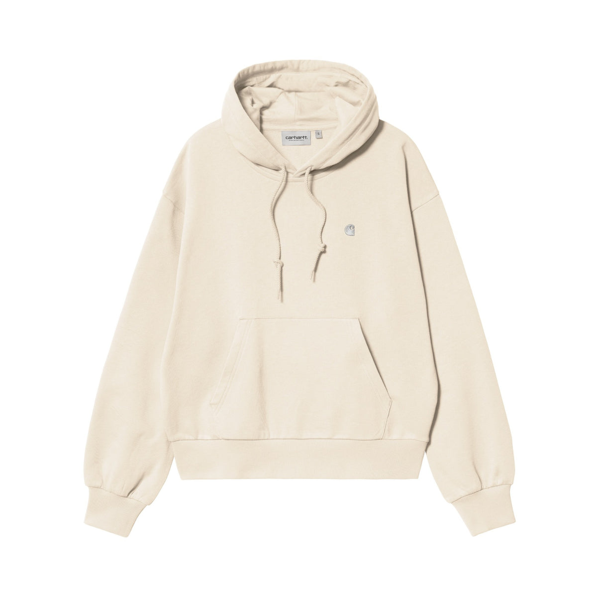 Carhartt WIP Women's Hooded Casey Sweatshirt Natural / Silver