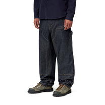 Carhartt WIP Double Knee Pant Blue, Rigid