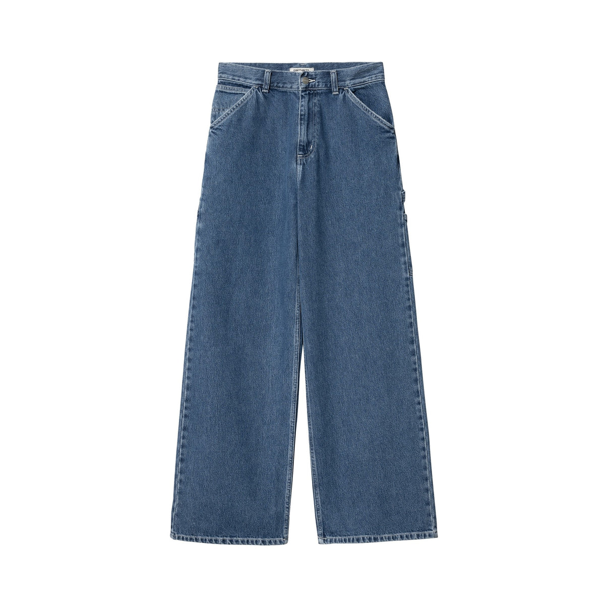 Carhartt WIP Women's Jens Pant 'Marshfield' Denim Blue, Stone washed