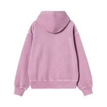 Carhartt WIP Women's Hooded Nelson Sweatshirt Gentle Purple, Garment dyed