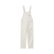 Carhartt WIP Women's Bib Overall Straight Wax, Rinsed