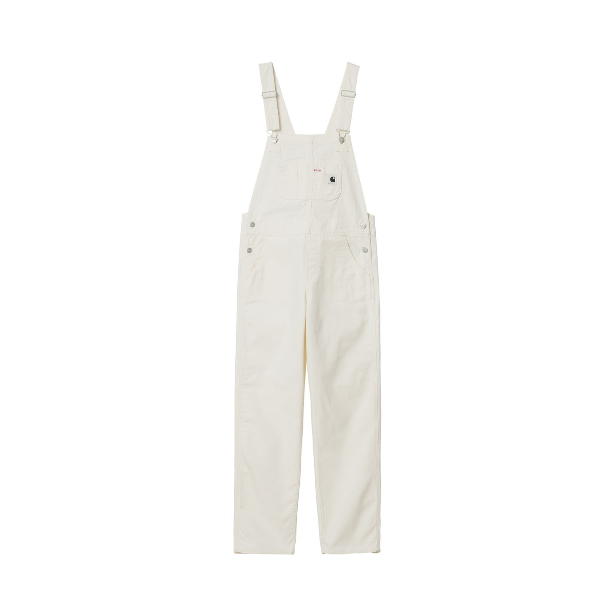 Carhartt WIP Women's Bib Overall Straight Wax, Rinsed