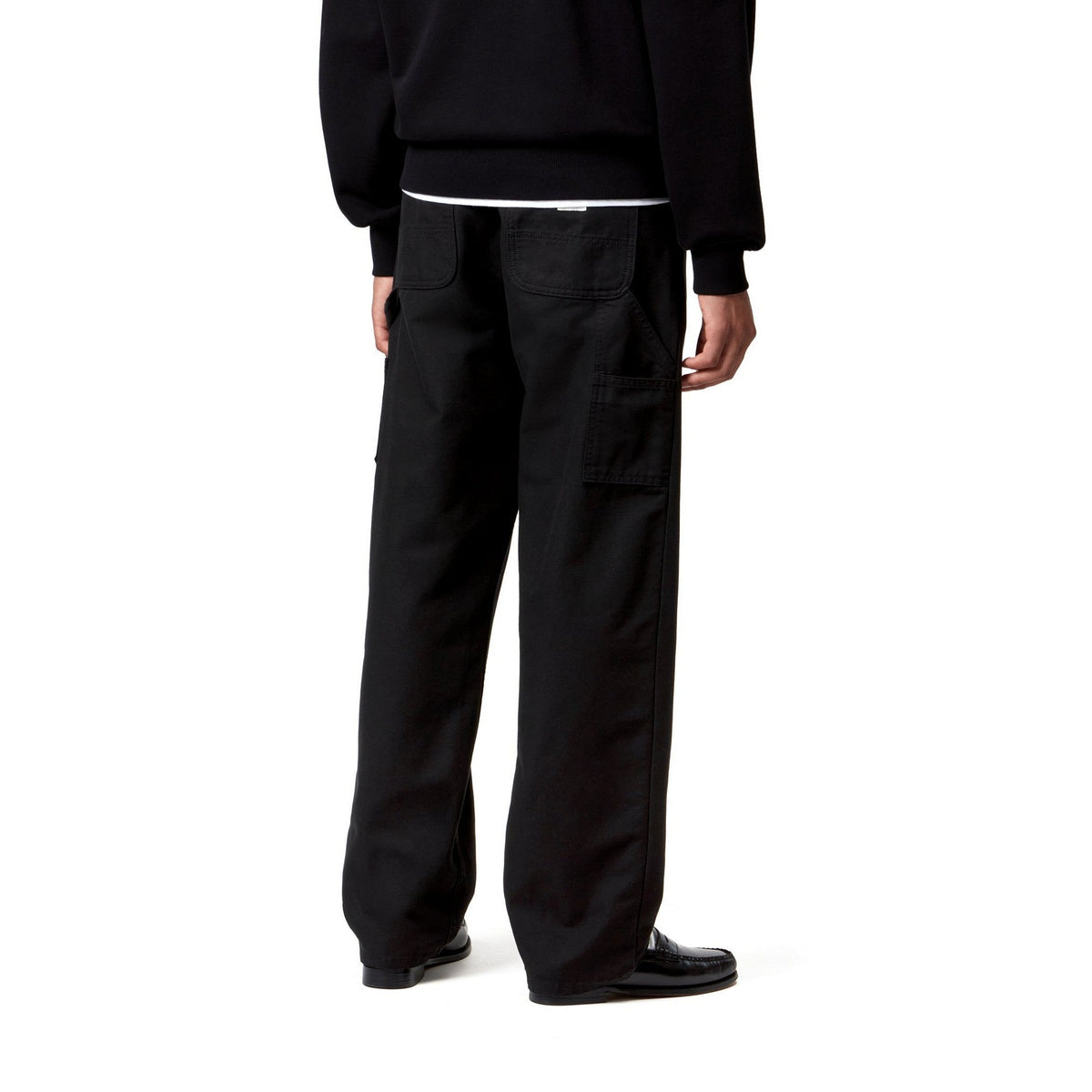 Carhartt WIP Women's Pierce Pant Straight Black, Rinsed