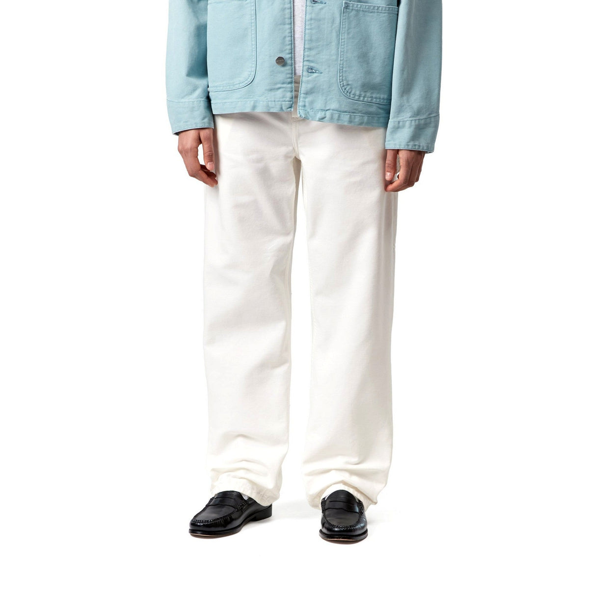 Carhartt WIP Women's Pierce Pant Straight Wax, Rinsed