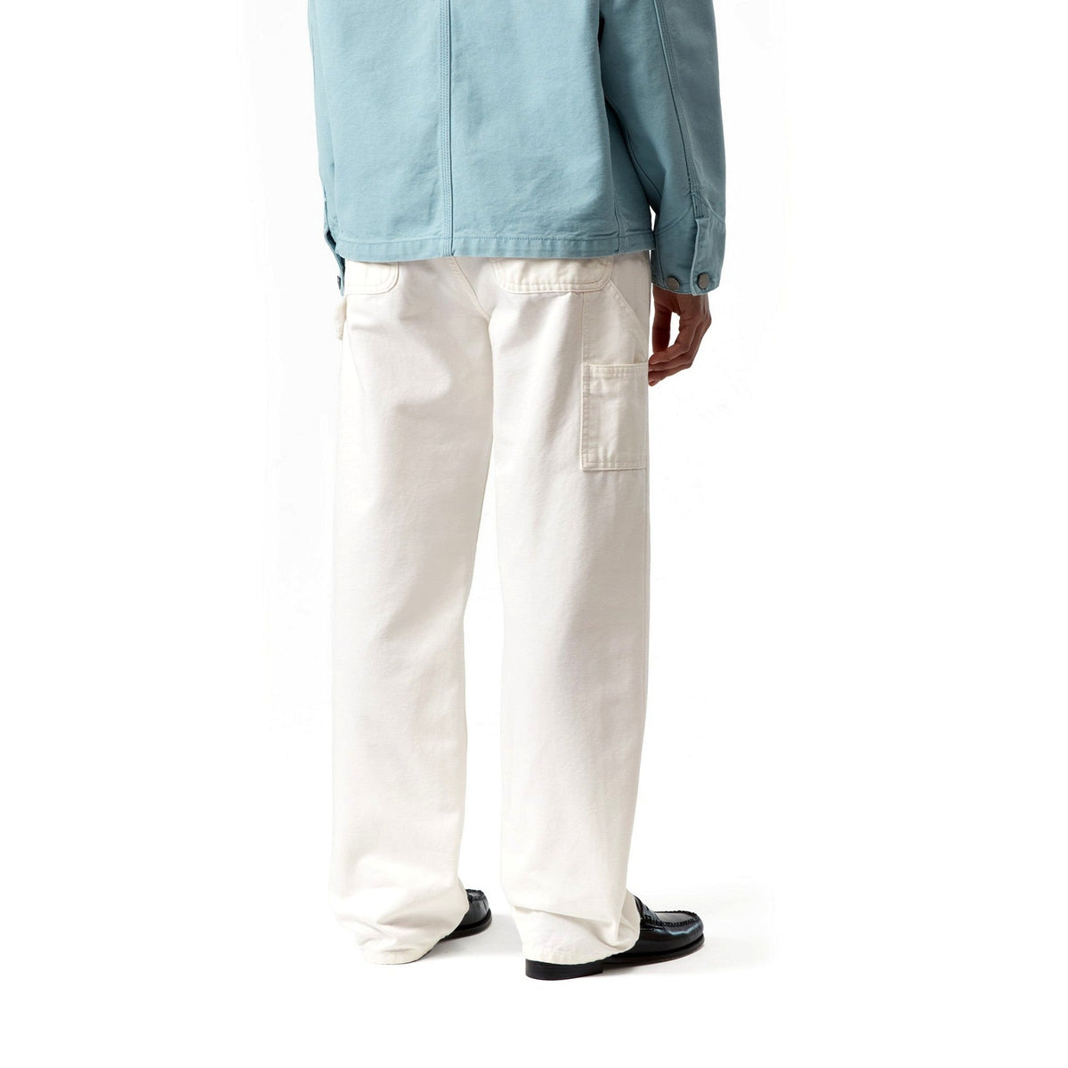Carhartt WIP Women's Pierce Pant Straight Wax, Rinsed