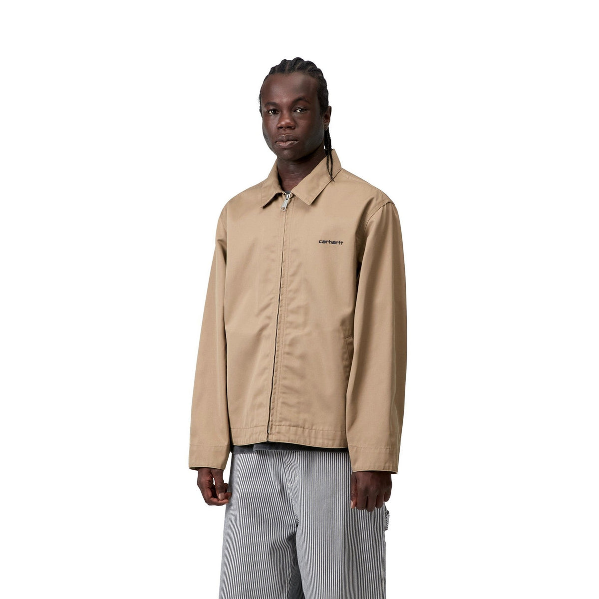 Carhartt WIP Module Script Jacket Leather / Black