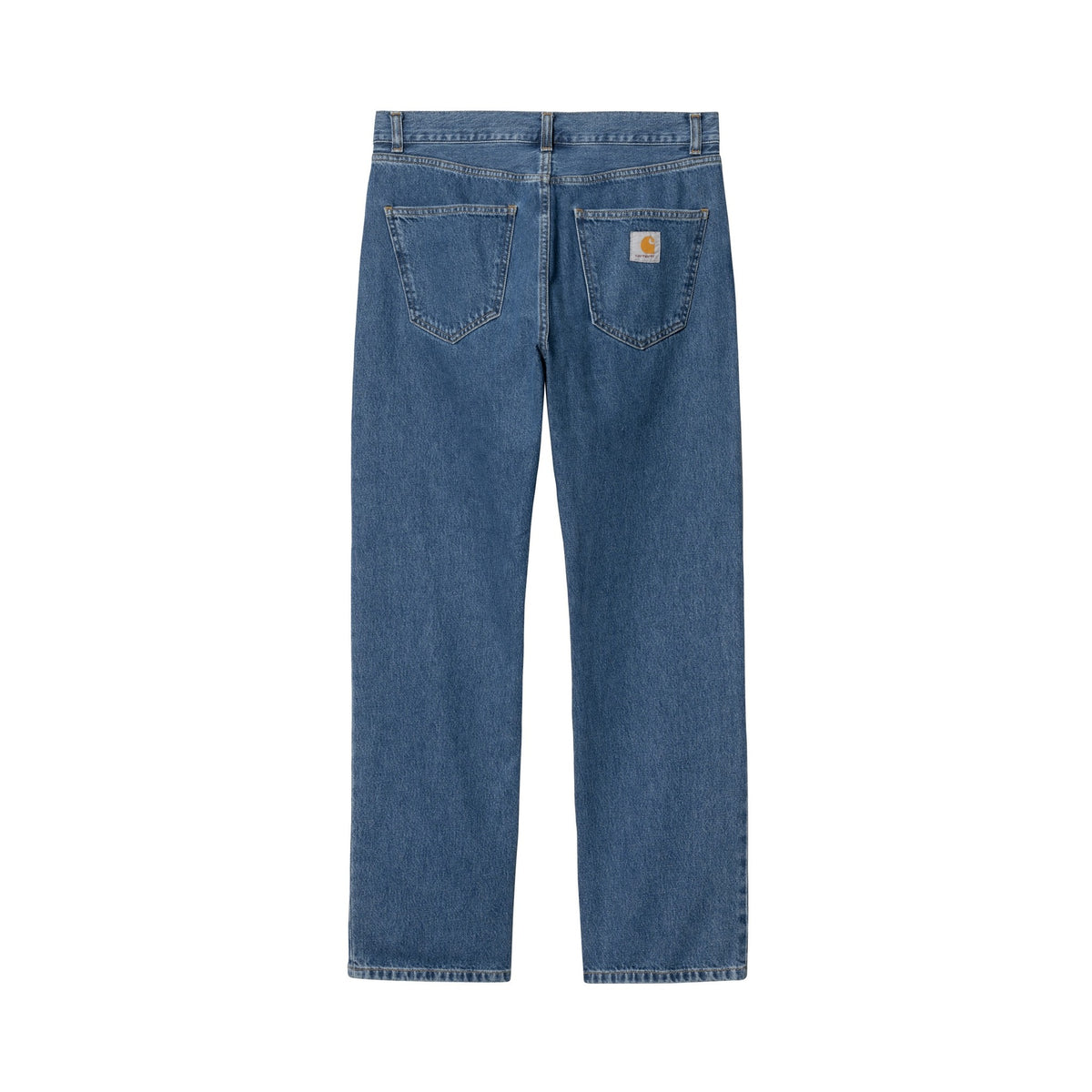 Carhartt WIP Nolan Pant Blue, Heavy stone wash