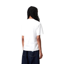Carhartt WIP Women's S/S Chase T-Shirt White / Gold