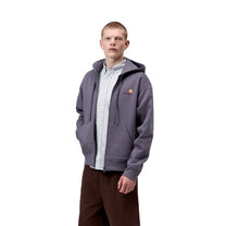 Carhartt WIP Hooded American Script Jacket Shady Purple