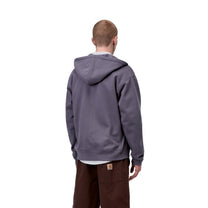 Carhartt WIP Hooded American Script Jacket Shady Purple