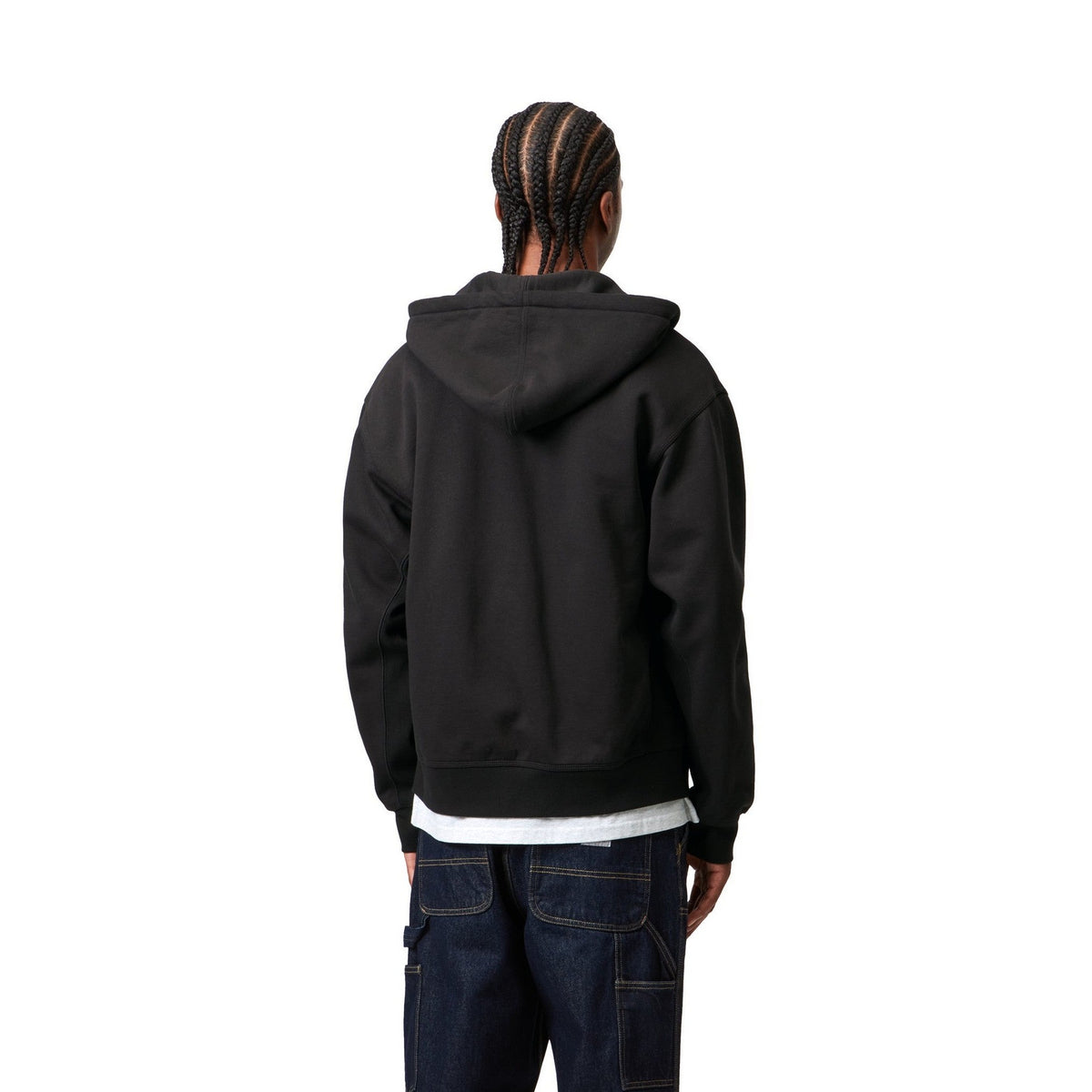 Carhartt WIP Hooded American Script Jacket Black