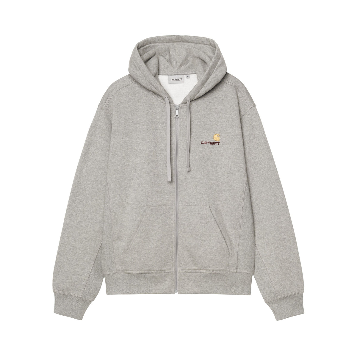 Carhartt WIP Hooded American Script Jacket Grey Heather