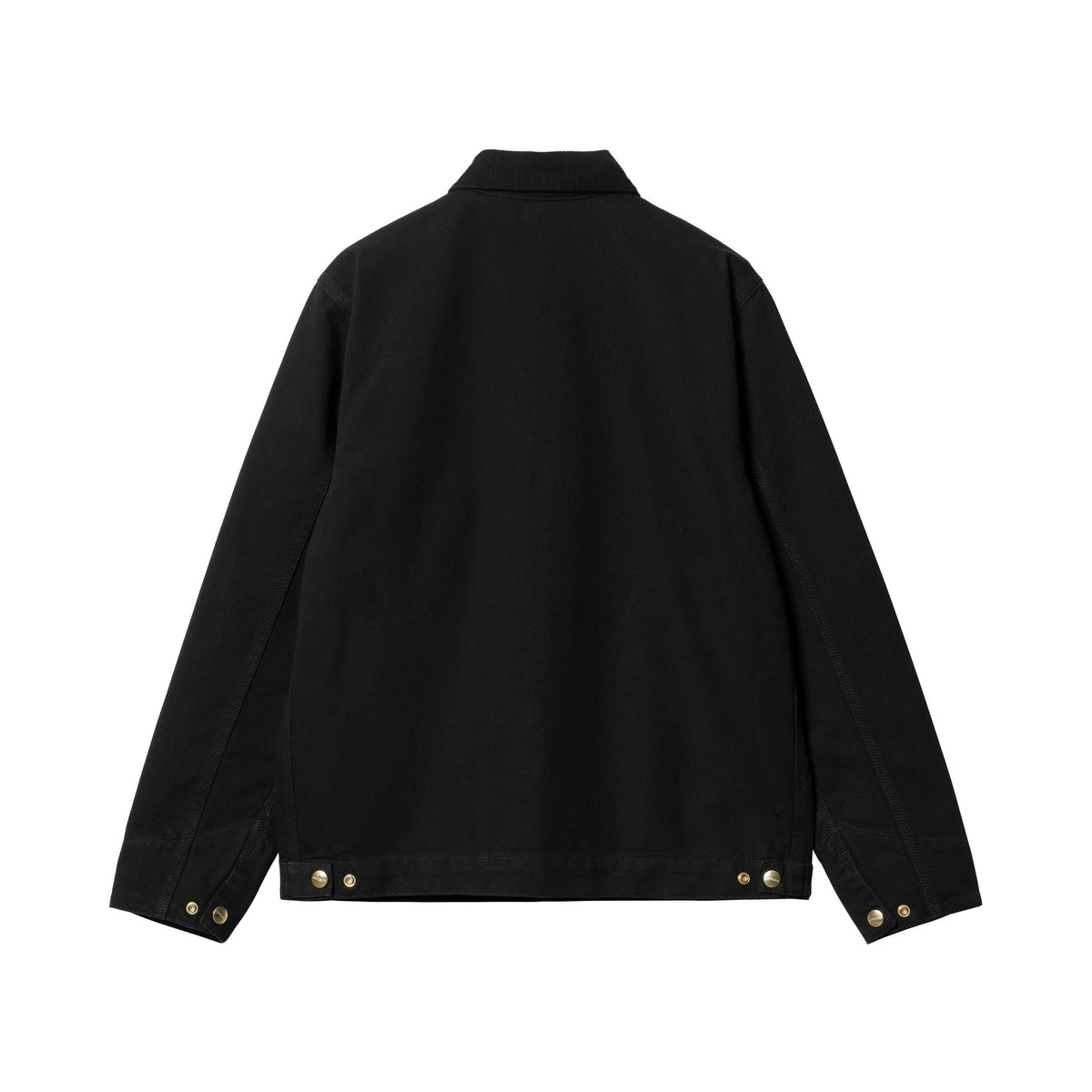 Carhartt WIP Detroit Jacket (Summer) Black / Black, Rinsed