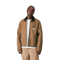 Carhartt WIP Detroit Jacket (Summer) Hamilton Brown / Tobacco, Rinsed