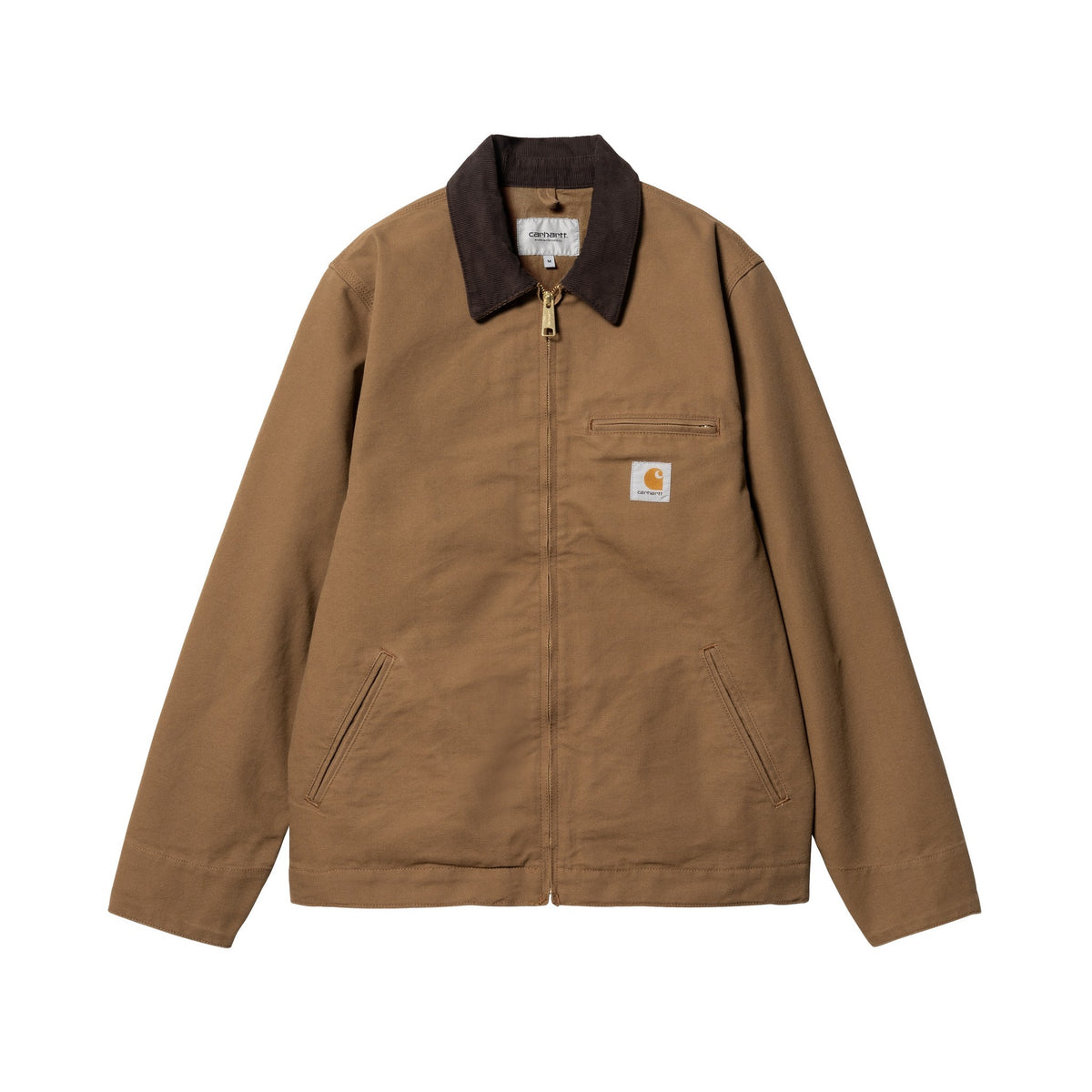 Carhartt WIP Detroit Jacket (Summer) Hamilton Brown / Tobacco, Rinsed
