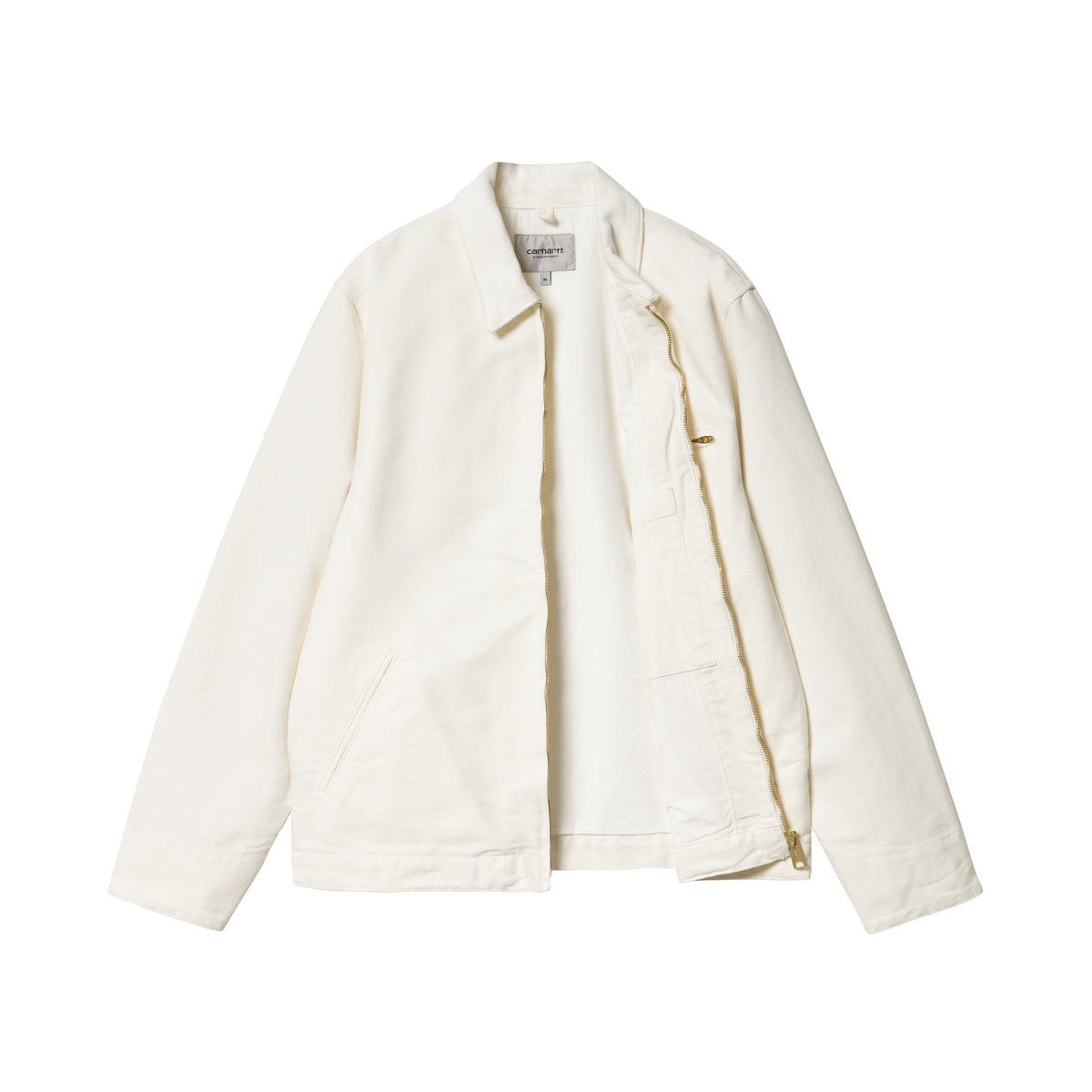 Carhartt WIP Detroit Jacket (Summer) Wax / Wax, Rinsed