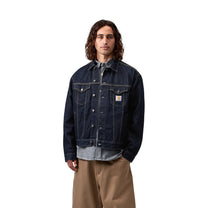 Carhartt WIP Helston Jacket Blue, Rinsed