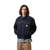 Carhartt WIP Helston Jacket Blue, Rinsed