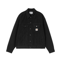Carhartt WIP Helston Jacket Black, Rinsed