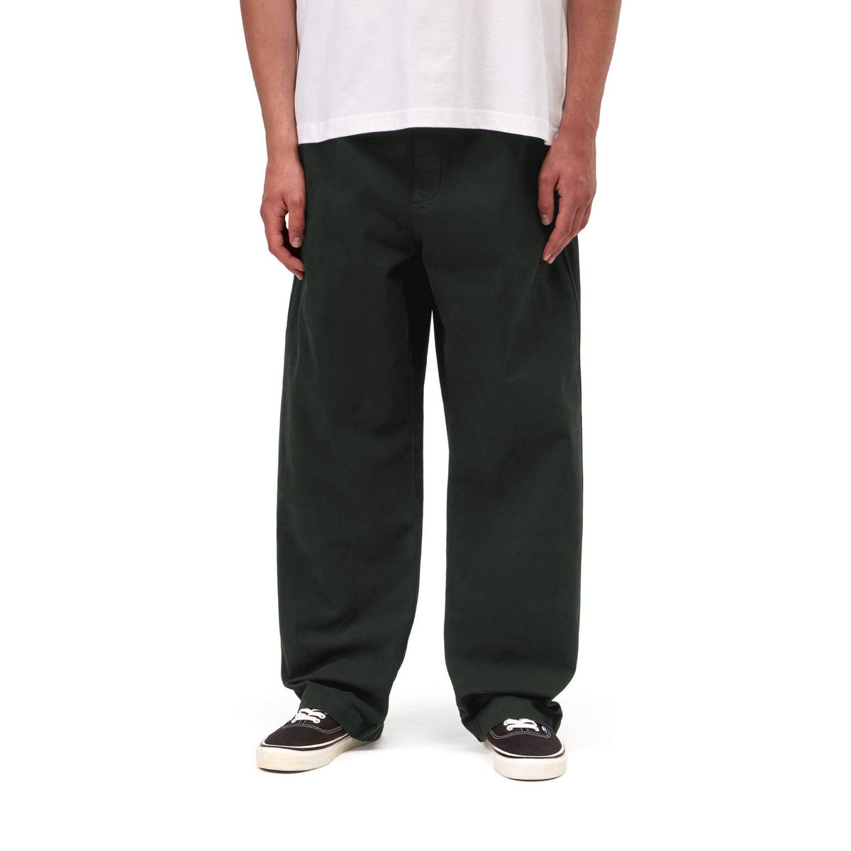 Carhartt WIP Floyde Pant Raven, Garment dyed