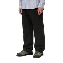 Carhartt WIP Floyde Pant Black, Garment dyed