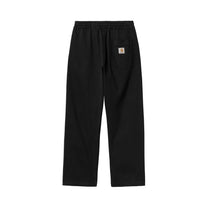 Carhartt WIP Floyde Pant Black, Garment dyed