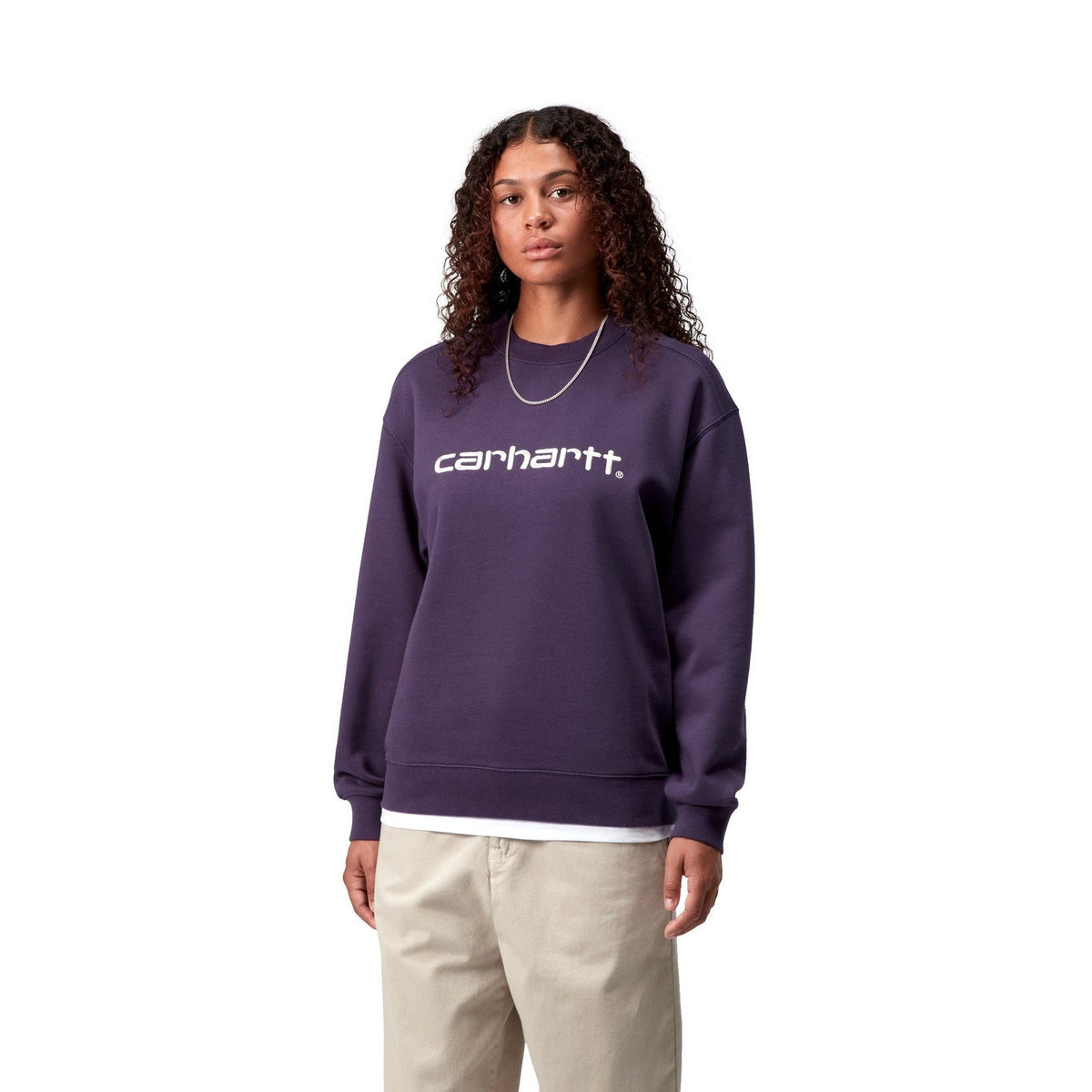 Carhartt WIP Women's Carhartt Sweatshirt Lokers / Salt