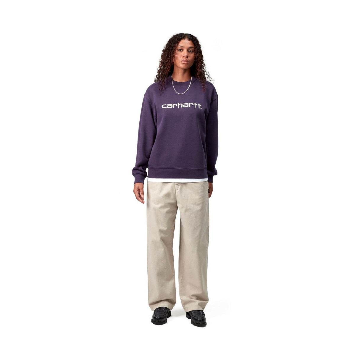 Carhartt WIP Women's Carhartt Sweatshirt Lokers / Salt