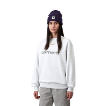 Carhartt WIP Women's Carhartt Sweatshirt Ash Heather / Velvet Green