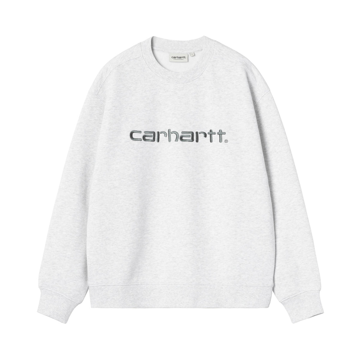 Carhartt WIP Women's Carhartt Sweatshirt Ash Heather / Velvet Green