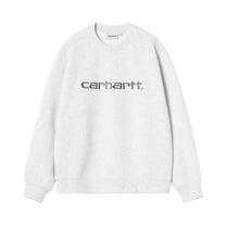 Carhartt WIP Women's Carhartt Sweatshirt Ash Heather / Velvet Green