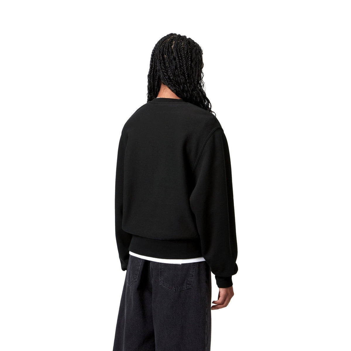 Carhartt WIP Women's American Script Sweatshirt Black