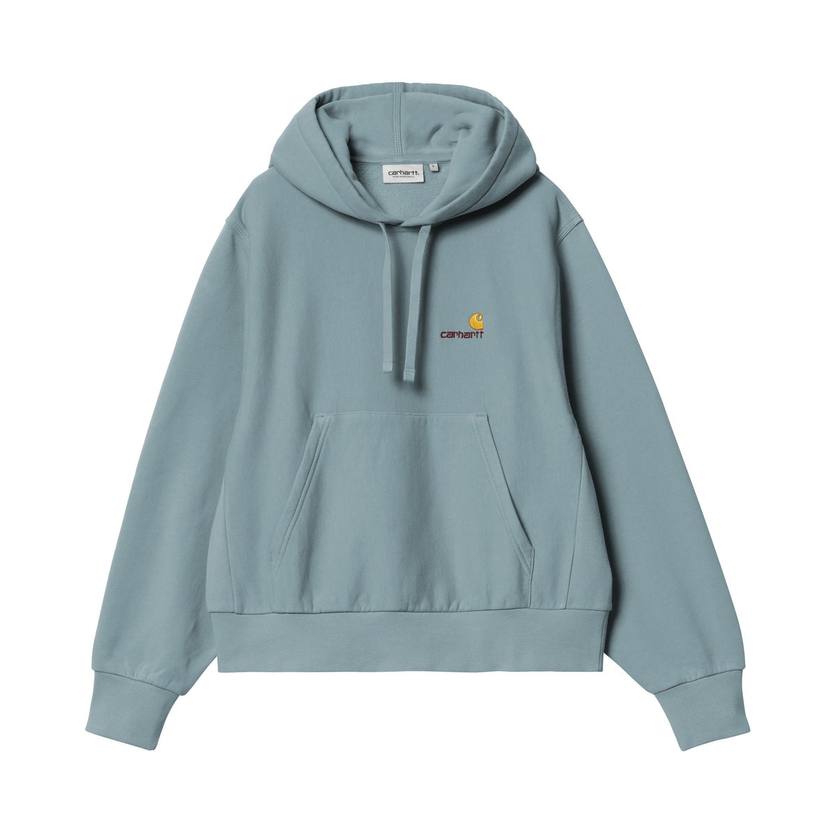 Carhartt WIP Women's Hooded American Script Sweatshirt Citadel