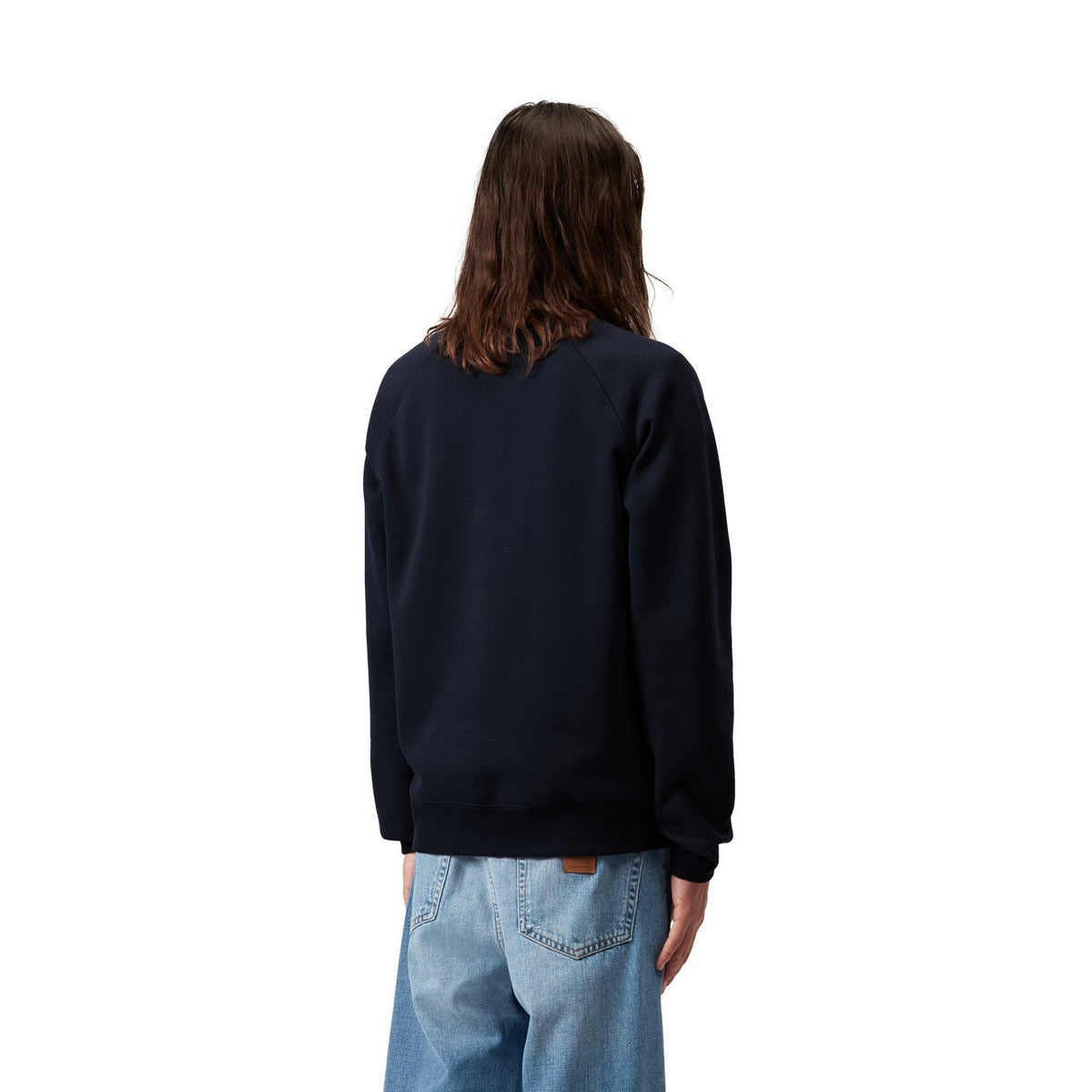 Carhartt WIP Chase Sweatshirt Dark Navy / Gold