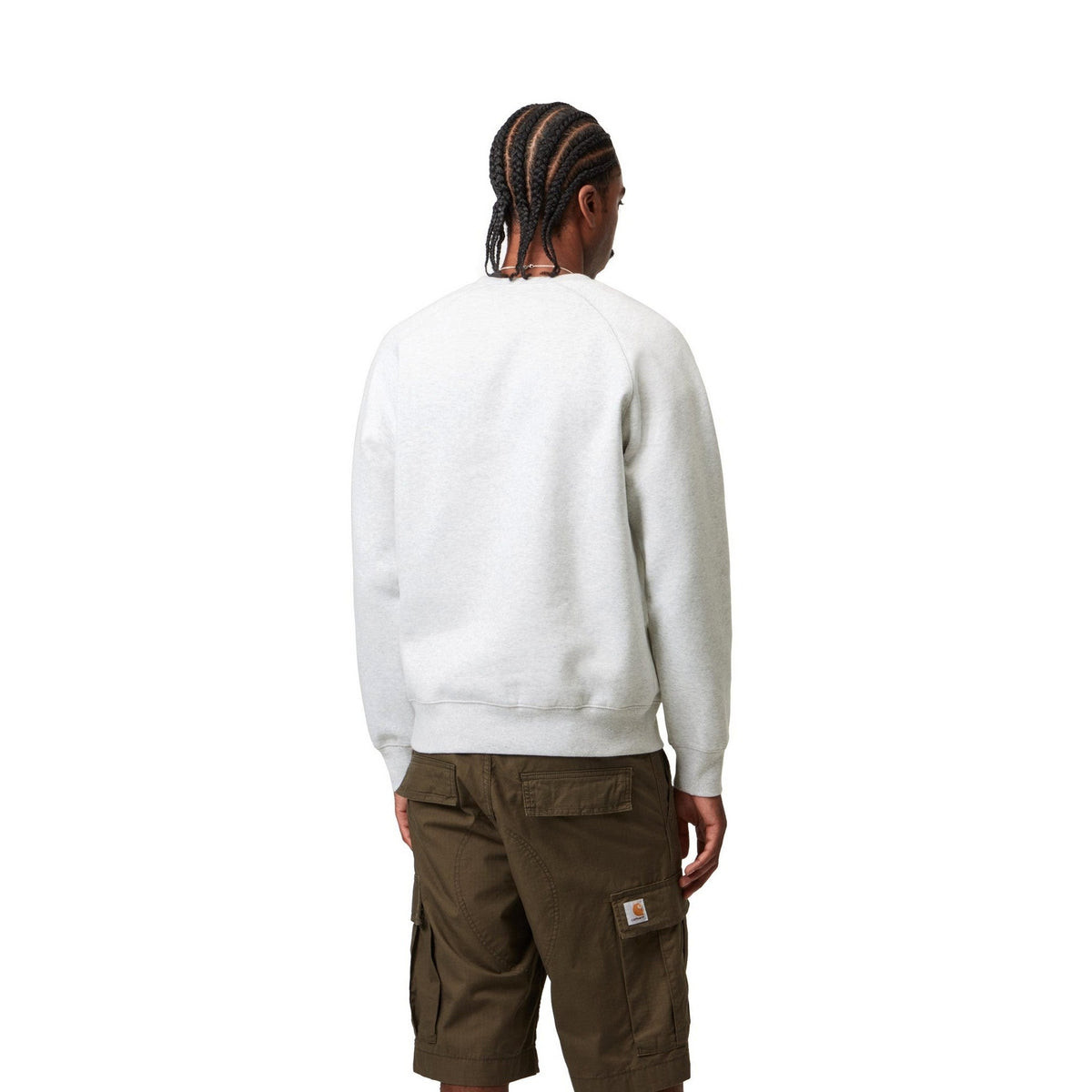 Carhartt WIP Chase Sweatshirt Ash Heather / Gold