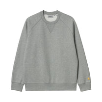 Carhartt WIP Chase Sweatshirt Grey Heather / Gold