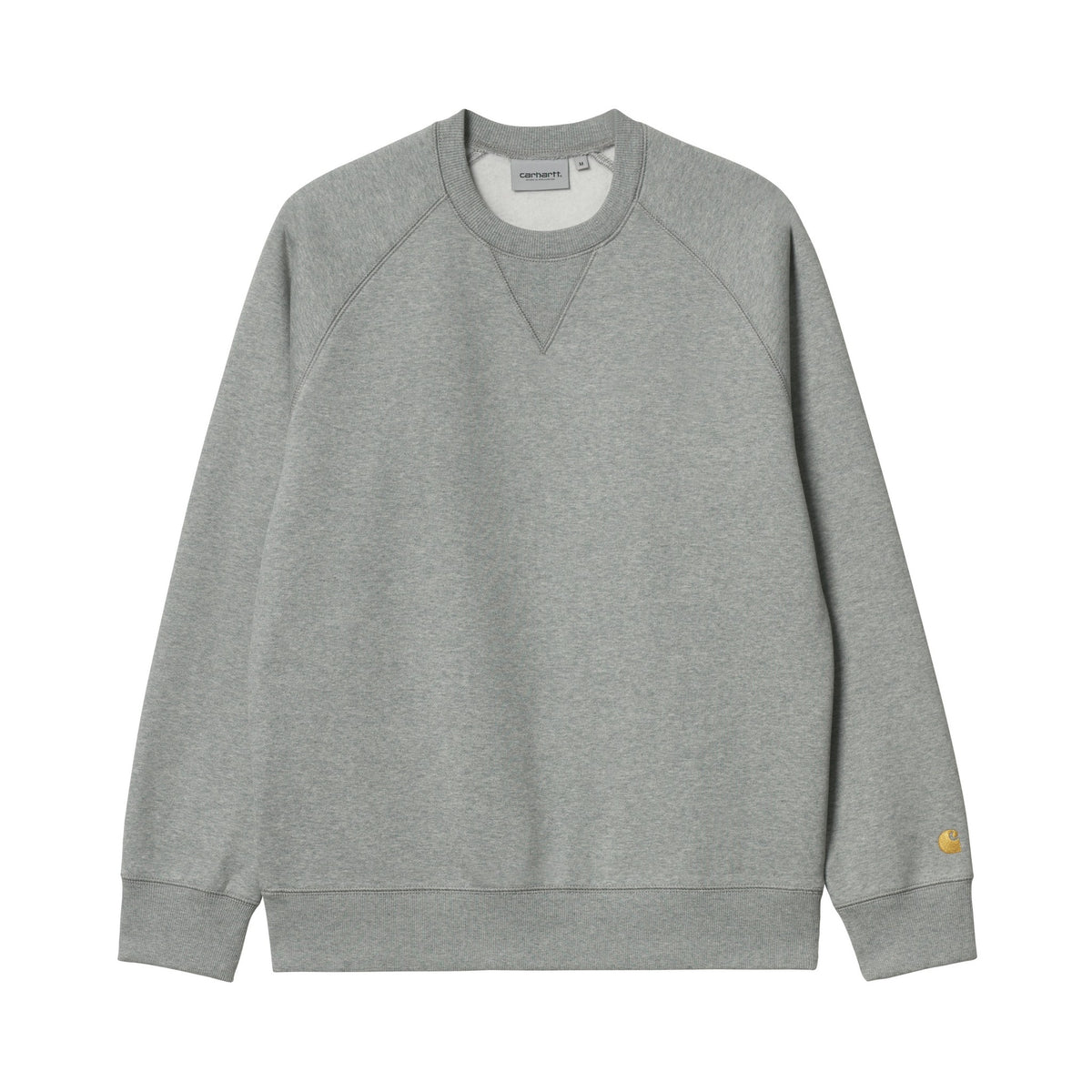 Carhartt WIP Chase Sweatshirt Grey Heather / Gold