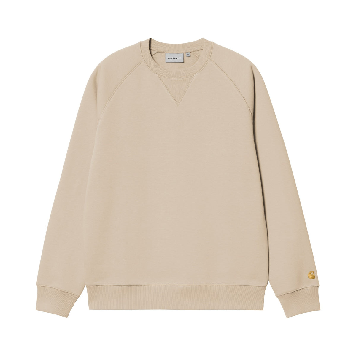 Carhartt WIP Chase Sweatshirt Fleur De Sel / Gold