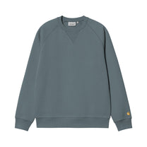 Carhartt WIP Chase Sweatshirt Cozy Blue / Gold