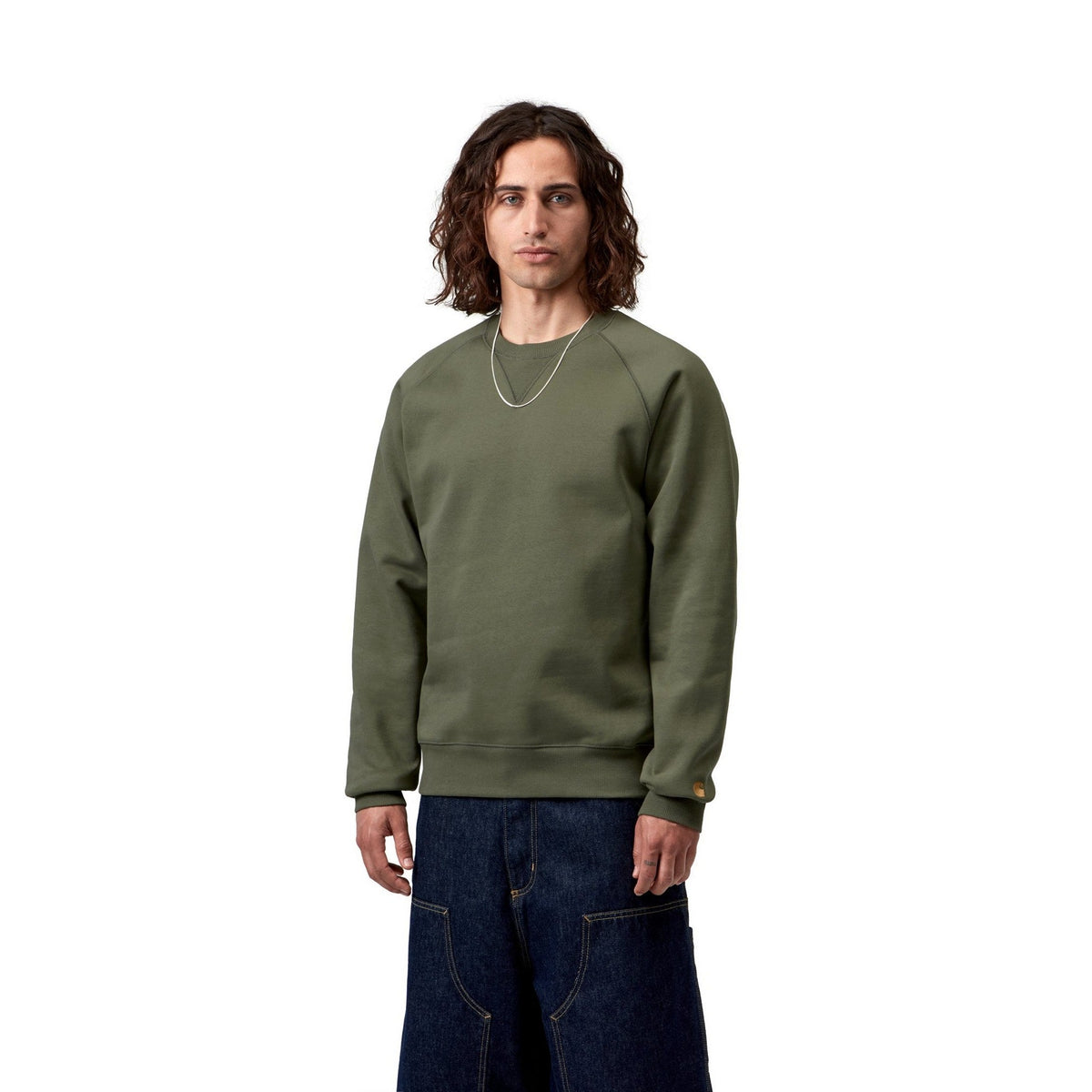 Carhartt WIP Chase Sweatshirt Leaf / Gold