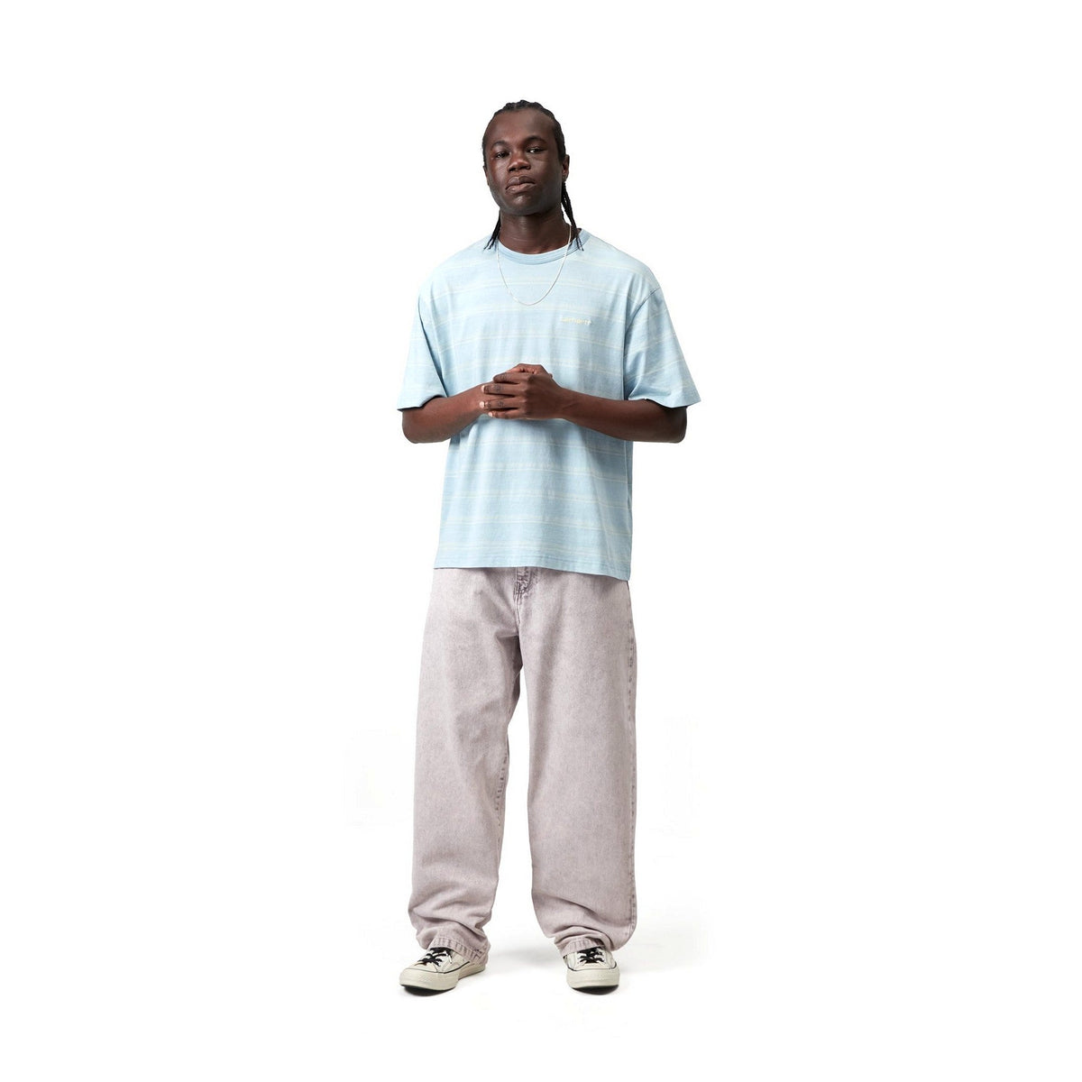 Carhartt WIP Landon Pant Shale, Chalk wash