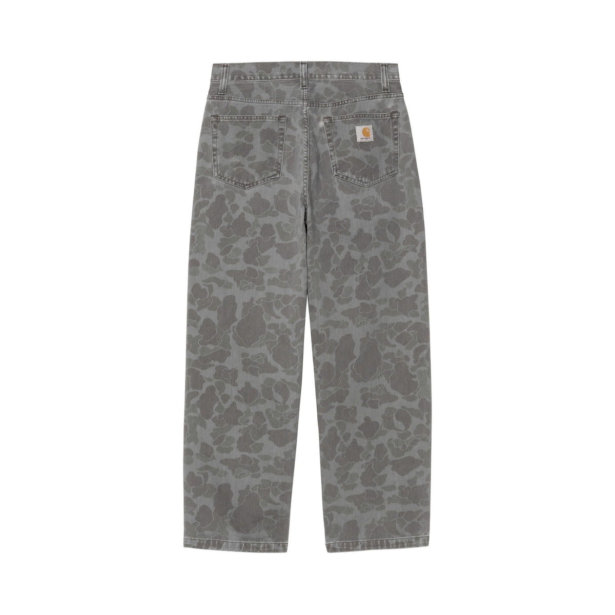 Carhartt WIP Duck Landon Pant Camo Duck, Black, Heavy bleached