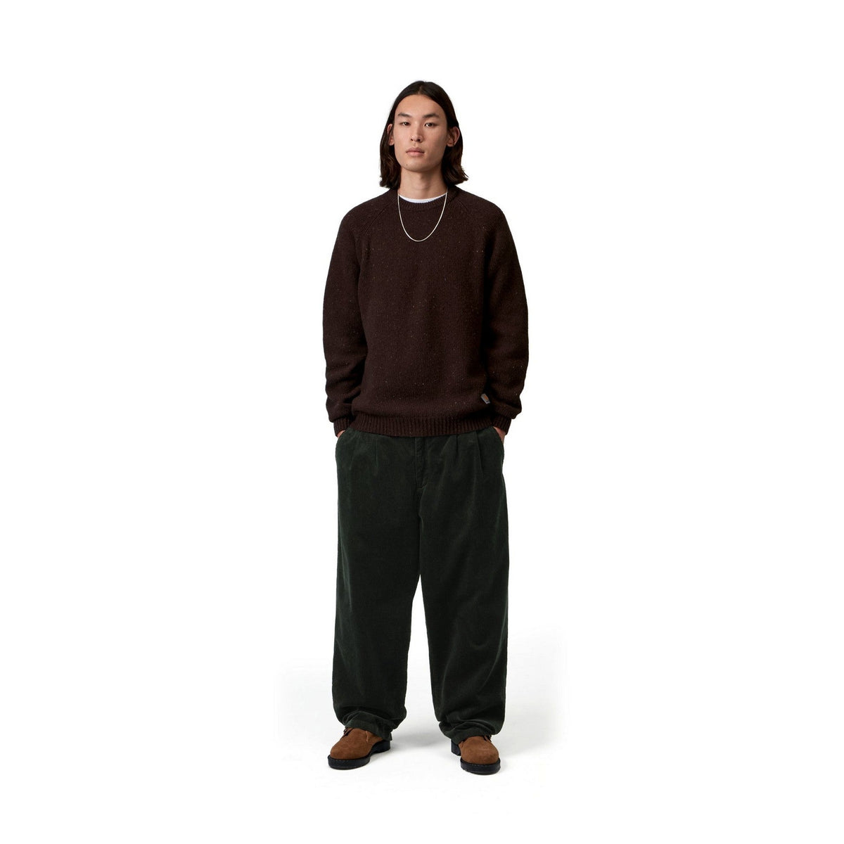 Carhartt WIP Evan Pant Raven, Rinsed