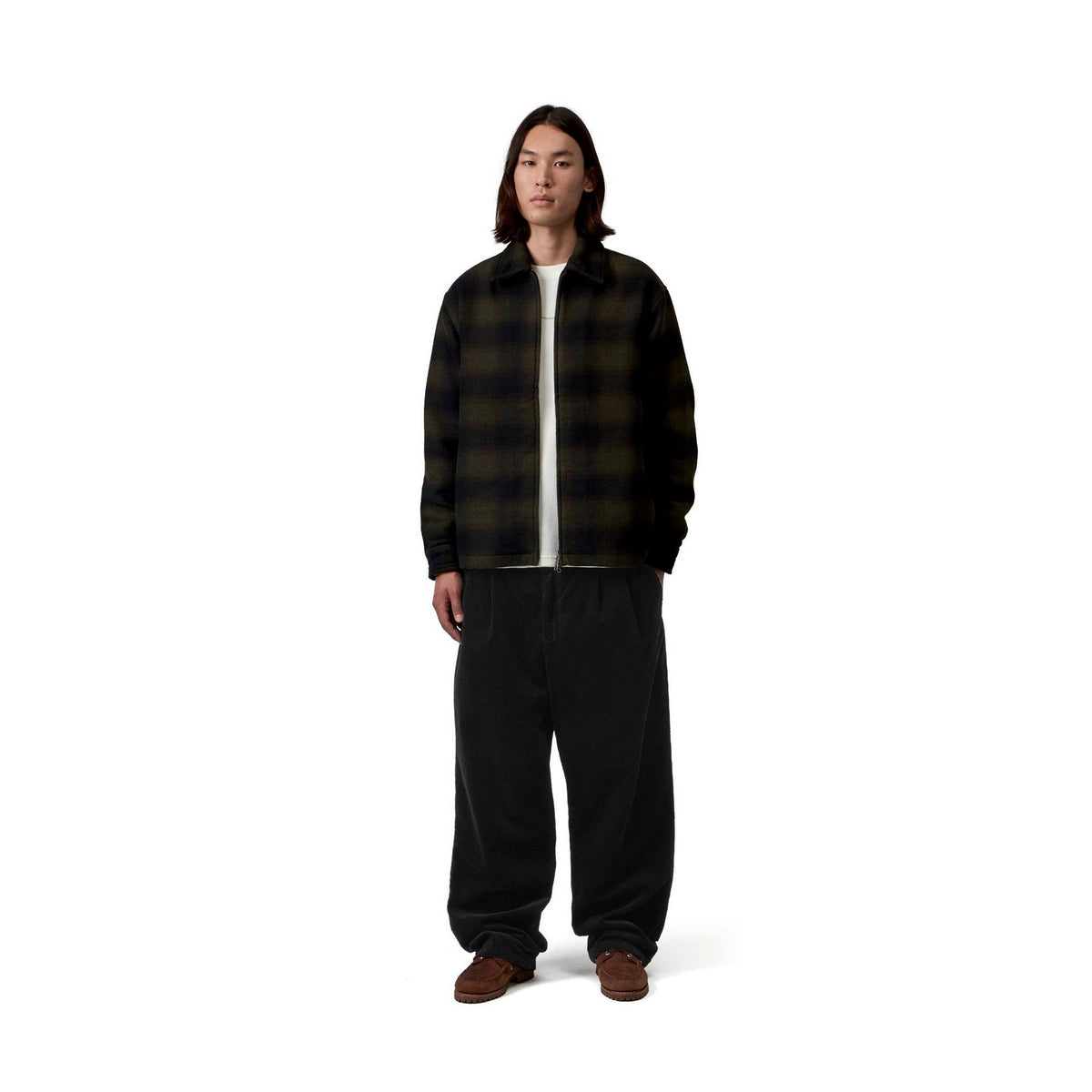Carhartt WIP Evan Pant 'Coventry' Corduroy Black, Rinsed