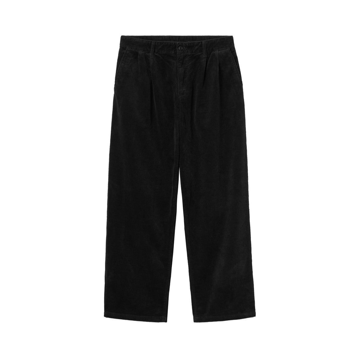 Carhartt WIP Evan Pant 'Coventry' Corduroy Black, Rinsed