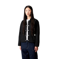 Carhartt WIP Women's Simple Shirt Jac Black, Rigid