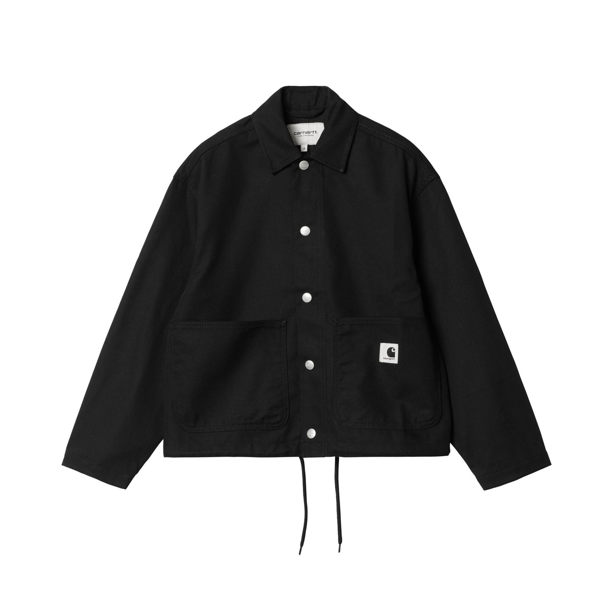 Carhartt WIP Women's Simple Shirt Jac Black, Rigid